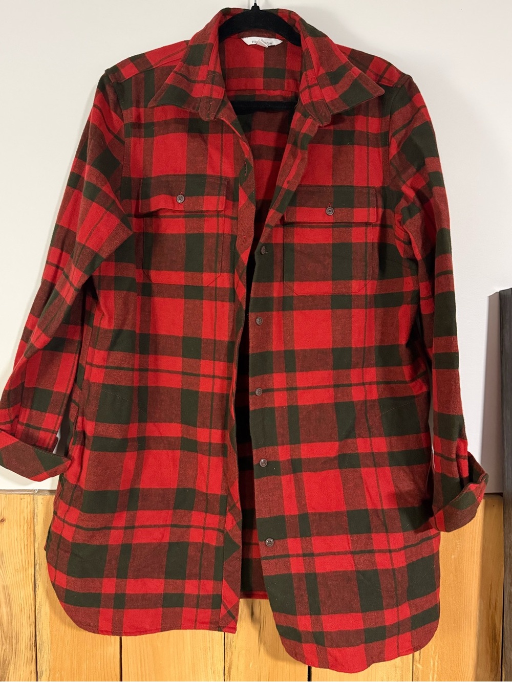 L.L. Bean Signature Plaid Flannel Shacket